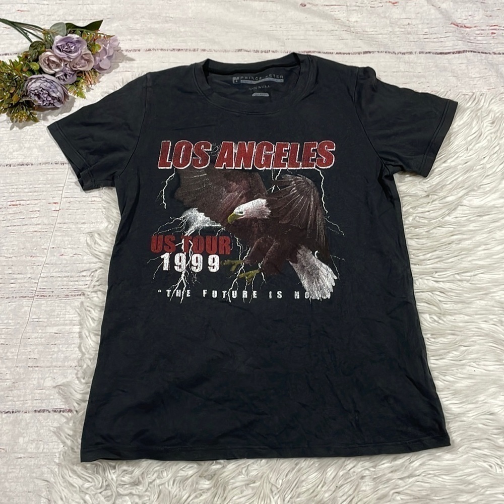 Prince Peter Collection Los Angeles Eagle US Tour 1999 Graphic Tee